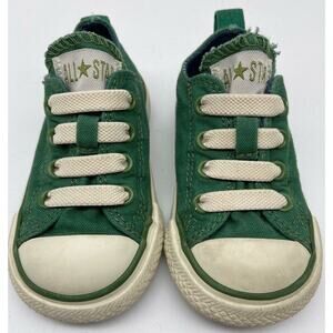 Converse‎ Shoes All Star Toddler Size 4 Green Sneakers Stretch Laces